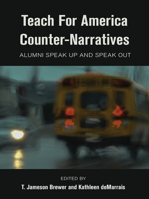 cover image of Teach For America Counter-Narratives